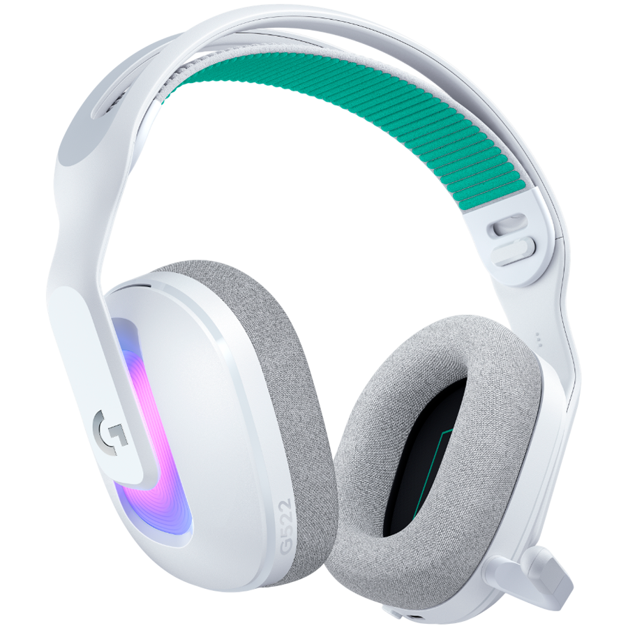 LOGITECH G522 LIGHTSPEED Wireless Gaming Headset - WHITE - EMEA28i-935 - 2.4GHZ thumbnail 1