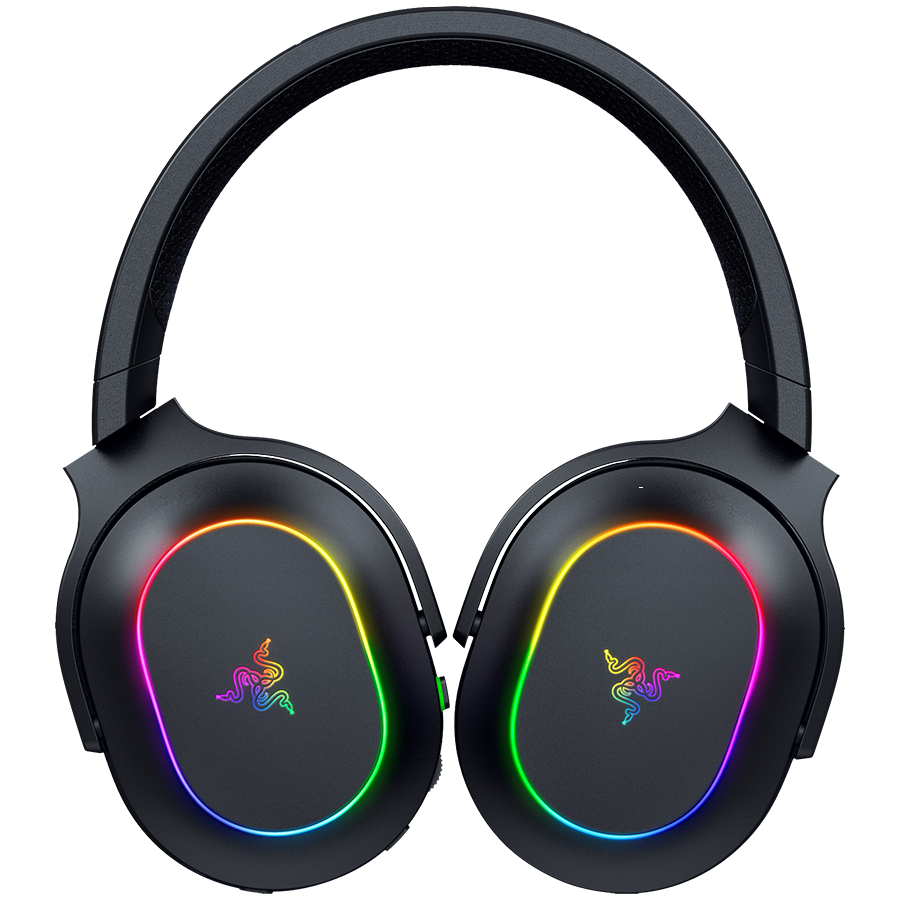 Razer Barracuda X Chroma, Gaming Headset, Black, Oval Ear Cushions, 2.4 GHz Wireless / Bluetooth, Breathable Fabric with Memory Foam Cushions, Detachable Razer™ HyperClear Cardioid Mic, 7.1 Surround sound: Only available on Windows 10 64-bit (or higher) thumbnail 2
