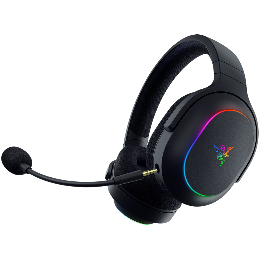 Razer Barracuda X Chroma, Gaming Headset, Black, Oval Ear Cushions, 2.4 GHz Wireless / Bluetooth, Breathable Fabric with Memory Foam Cushions, Detachable Razer™ HyperClear Cardioid Mic, 7.1 Surround sound: Only available on Windows 10 64-bit (or higher) thumbnail 5