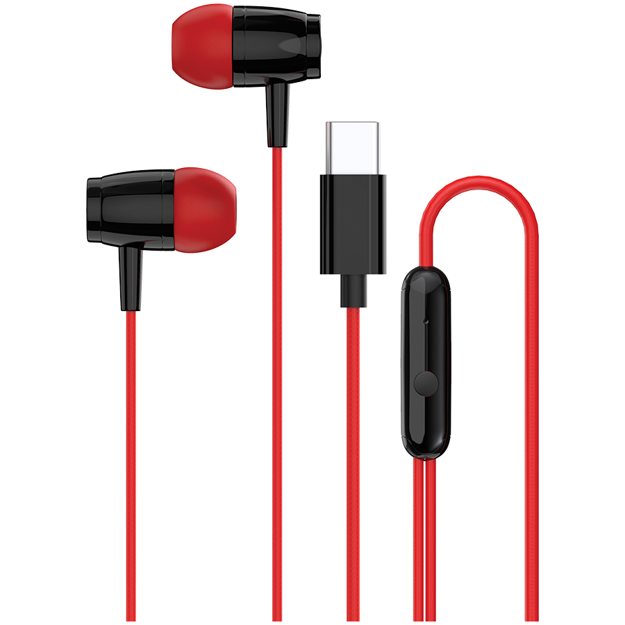 CANYON headphones SEP-5 TYPE-C Red thumbnail 1
