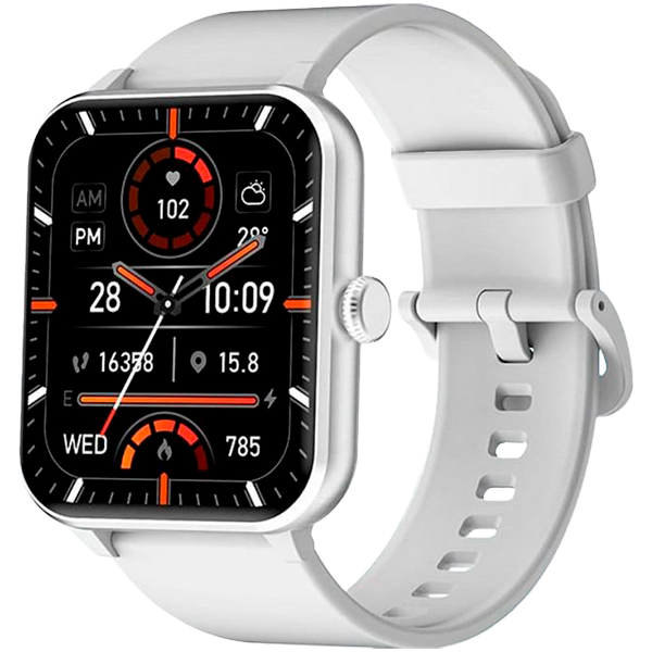 Blackview R50, 1.85-inch TFT HD, 350mAh Battery, 24-hour SpO2 Detection + Heart Rate Monitoring, Calls and SMS notification, Grey thumbnail 1
