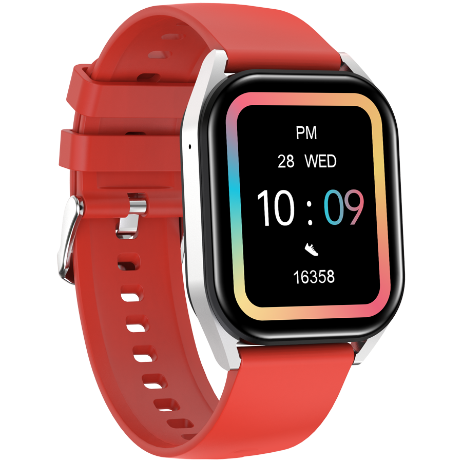 CANYON smart watch Chatter SW-58 BT-CALL Silver Red thumbnail 2