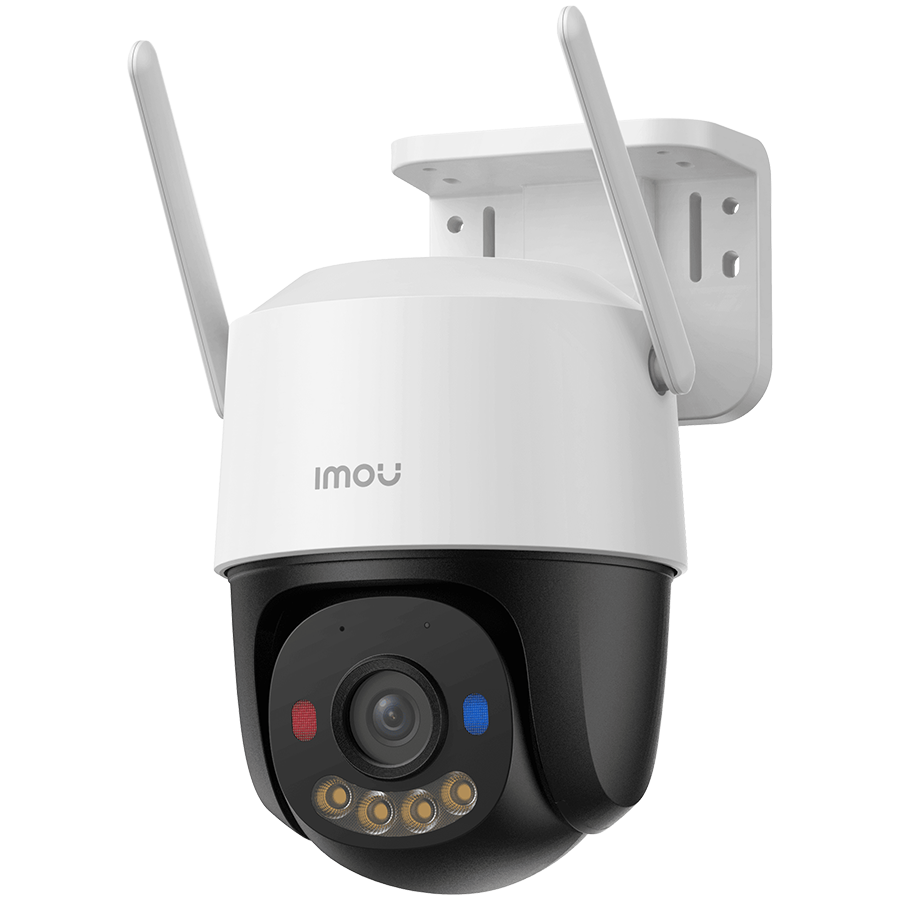 Imou Cruiser SC, full color night vision Wi-Fi IP camera 5MP, rotation 355°Pan & 90°Tilt, 1/3.6" CMOS, H.265, 20fps@1620, 3.6mm Fixed lens, FOV 78°, IR up to 30m, micro SD up 512GB, 8x Digital Zoom, 1x RJ45, Mic&Speaker, 110dB Siren, Spotlight, IP thumbnail 1