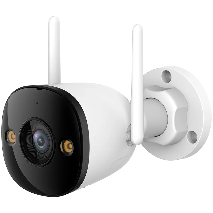 Imou Bullet 2E, Smart full color night vision Wi-Fi IP camera, 5MP, 1/2.8" progressive CMOS, H.265/H.264, 2.8mm lens, FOV 102°, IR up to 30m, 8x digital zoom, 1x RJ45, micro SD up to 256GB, Built-in Mic, Spotlight thumbnail 1