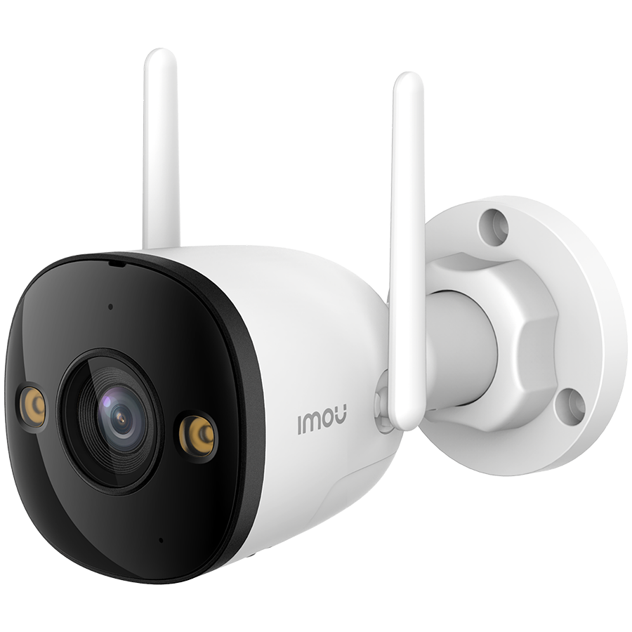 Imou Bullet 3, Smart full color night vision Wi-Fi IP camera, 5MP, 1/3" progressive CMOS, H.265/H.264, 30fps@1620, 2.8mm lens, FOV 94°, IR up to 30m, 8x digital zoom, 1x RJ45, micro SD up to 256GB, Built-in Mic & Speaker, 110dB Siren and spotlight thumbnail 1