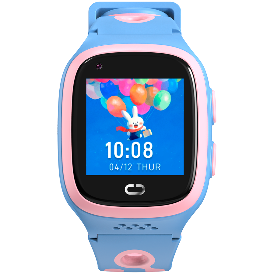 Canyon Kids Watch ZEFIR KW-49 E-SIM 4G GPS WiFi Video Music Games English learning, Pink&Blue thumbnail 1
