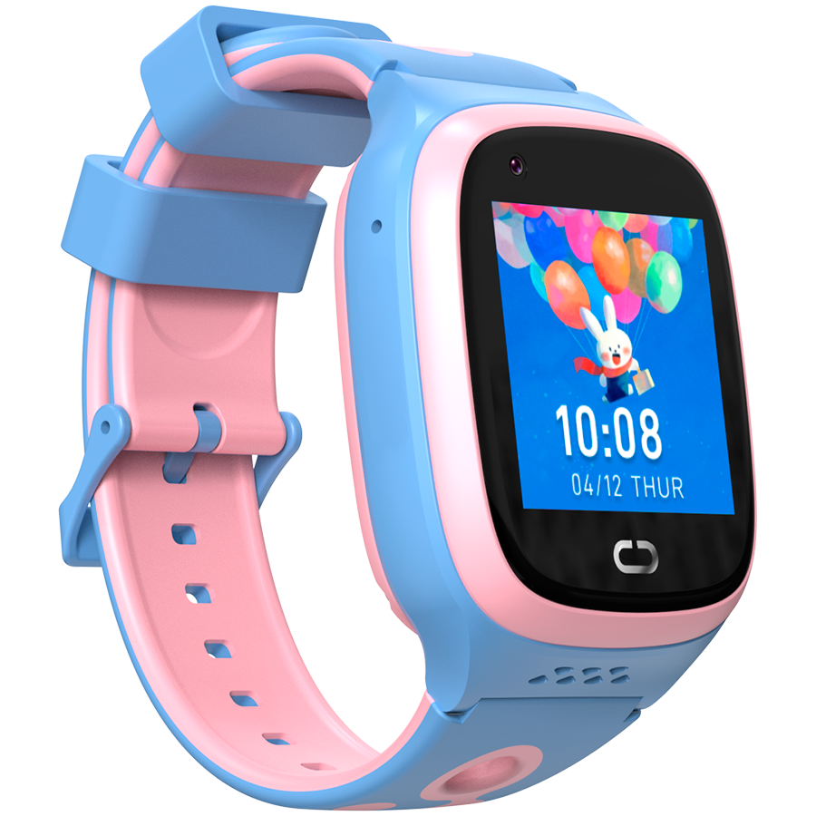 Canyon Kids Watch ZEFIR KW-49 E-SIM 4G GPS WiFi Video Music Games English learning, Pink&Blue thumbnail 2