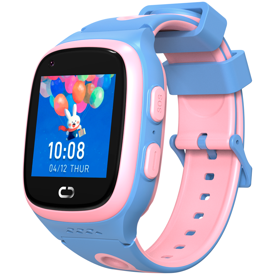 Canyon Kids Watch ZEFIR KW-49 E-SIM 4G GPS WiFi Video Music Games English learning, Pink&Blue thumbnail 3