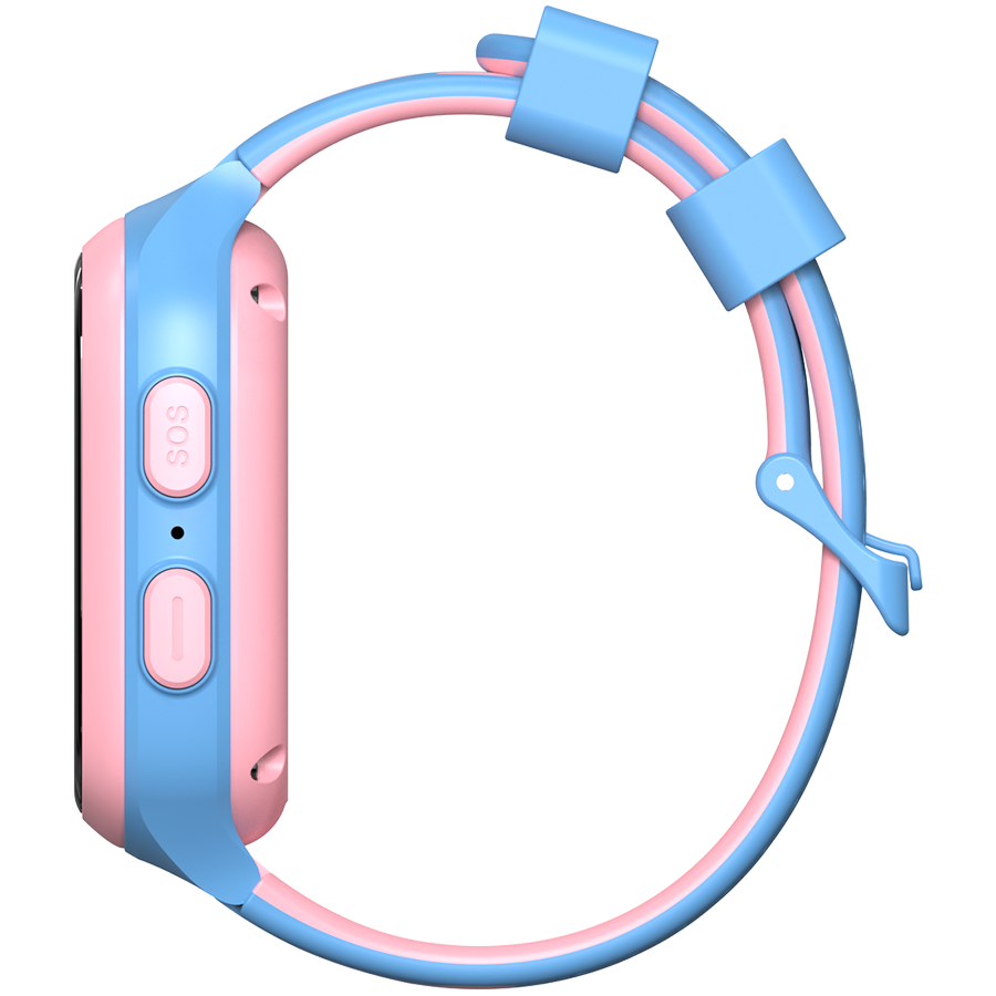 Canyon Kids Watch ZEFIR KW-49 E-SIM 4G GPS WiFi Video Music Games English learning, Pink&Blue thumbnail 4