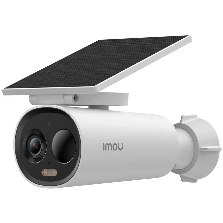Imou Cell 3C All-In-One, Full color night vision Wi-Fi IP camera, 5MP, 1/3'' progressive CMOS, H.265/H.264, 2.8mm fixed lens, Night Vision up to 15m, 8x digital zoom, micro SD up to 512GB, Built-in Mic & Speaker, 5000mAh Rechargeable Battery, Two-way thumbnail 1