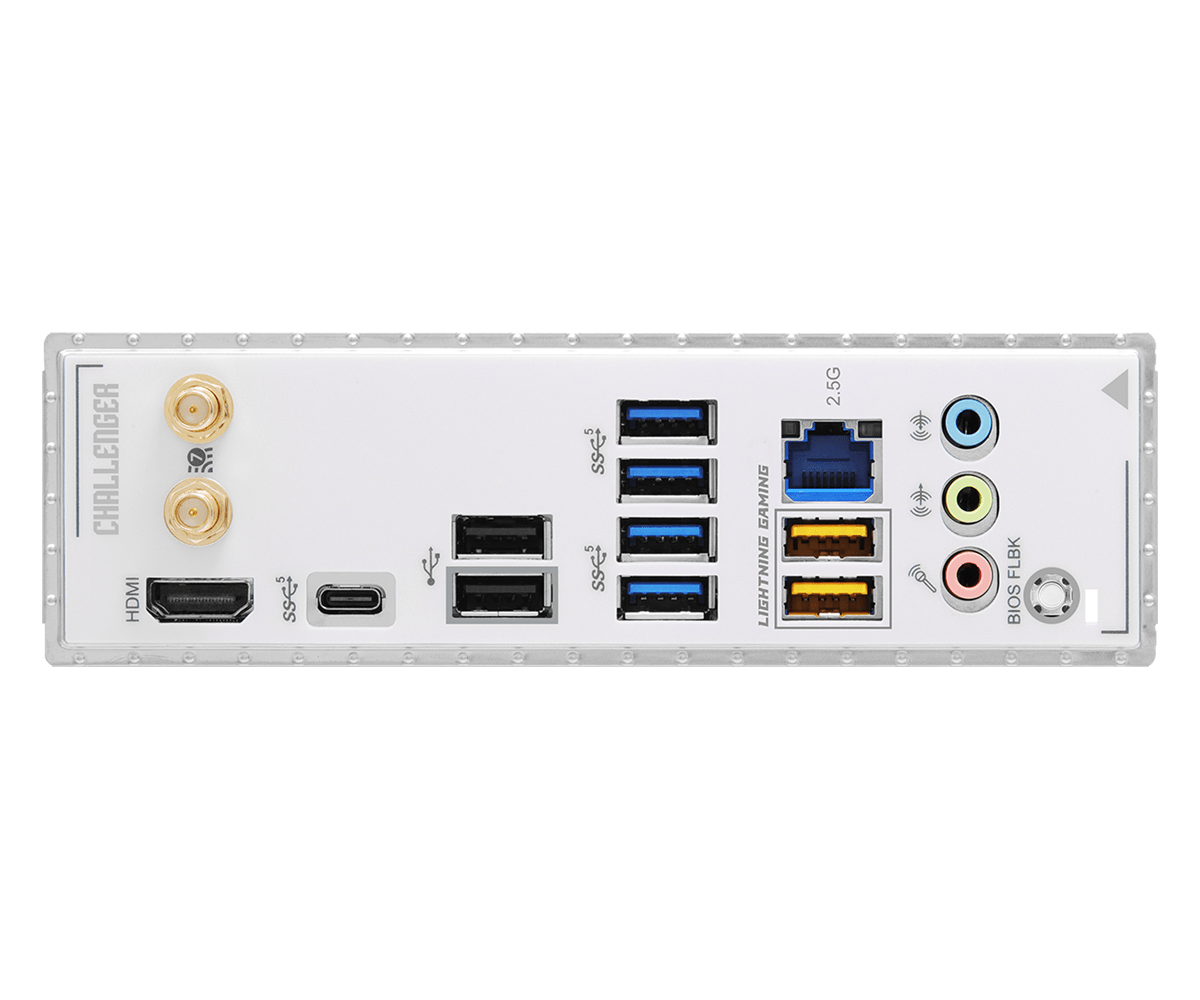Дънна платка ASRock B860 Challenger White WIFI, LGA 1851 thumbnail 3