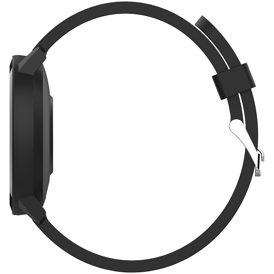 CANYON Lollypop SW-63, Smart watch, 1.3inches IPS full touch screen, Round watch, IP68 waterproof, multi-sport mode, BT5.0, compatibility with iOS and android, black, Host: 25.2*42.5*10.7mm, Strap: 20*250mm, 45g thumbnail 4