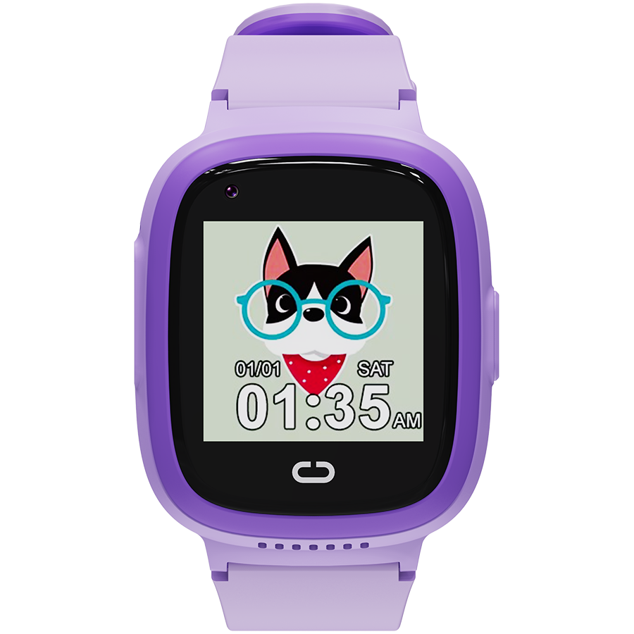 CANYON kids watch Sunny KW-48 Video 4G GPS Games&Music Violet thumbnail 1