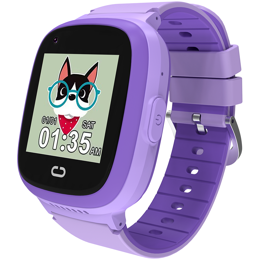 CANYON kids watch Sunny KW-48 Video 4G GPS Games&Music Violet thumbnail 2