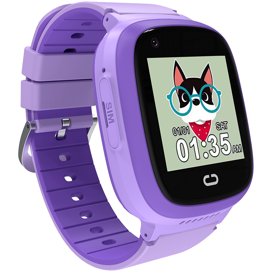 CANYON kids watch Sunny KW-48 Video 4G GPS Games&Music Violet thumbnail 3