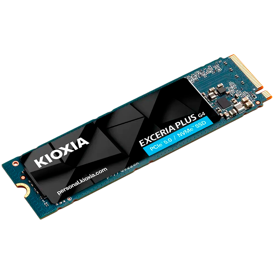 SSD KIOXIA EXCERIA PLUS G4 2TB M.2 2280-S3-M PCIe Gen5 x4 NVMe, Read/Write: 10000/8200 MBps, IOPS 1300K/1400K, TBW: 1200 thumbnail 2