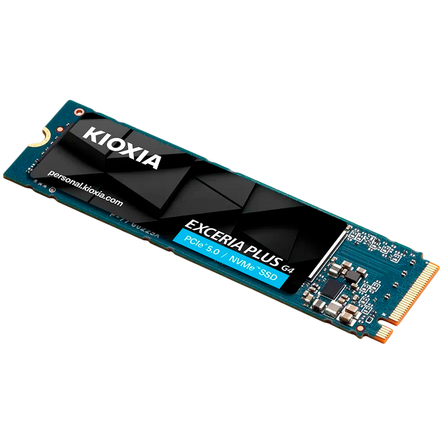 SSD KIOXIA EXCERIA PLUS G4 2TB M.2 2280-S3-M PCIe Gen5 x4 NVMe, Read/Write: 10000/8200 MBps, IOPS 1300K/1400K, TBW: 1200 thumbnail 3