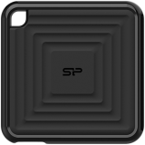 Silicon Power PC60 256GB Portable SSD SATAIII USB 3.2 Gen2 (Type-C) Portable SSD, R/W: up to 540MB/s; 500MB/s, Black