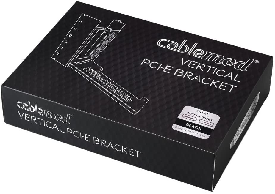 Универсален брекет и кабел за вертикален монтаж за видео карта CableMod PCIe x16, 1x DisplayPort, 1x HDMI кабел thumbnail 2