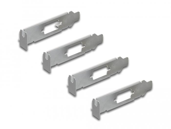 Карта за разширение на слотове Delock, PCI Express Card към 4 x Serial RS-232 thumbnail 2