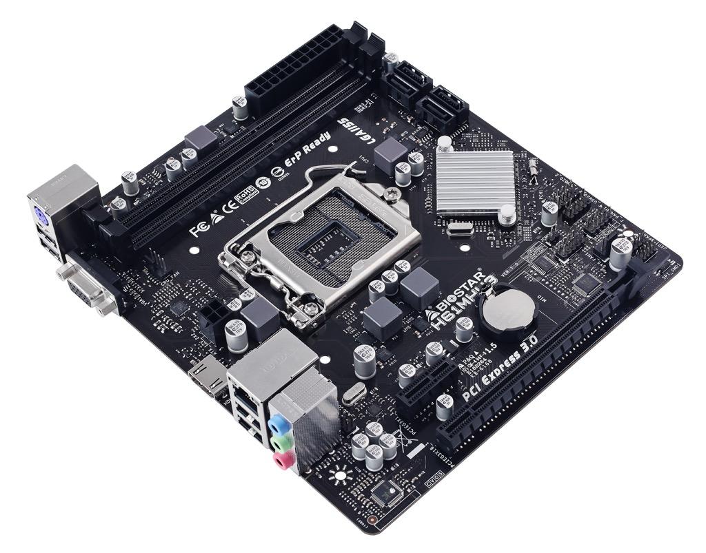 Дънна платка BIOSTAR H61MHV3, Intel H61, sock. 1155, Ver 7.0 thumbnail 2