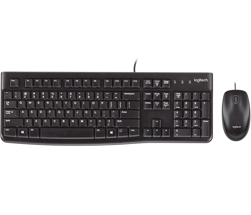 LOGITECH MK120 DESKTOP BLACK