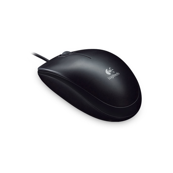 LOGITECH B100 OPT USB MOUSE BK