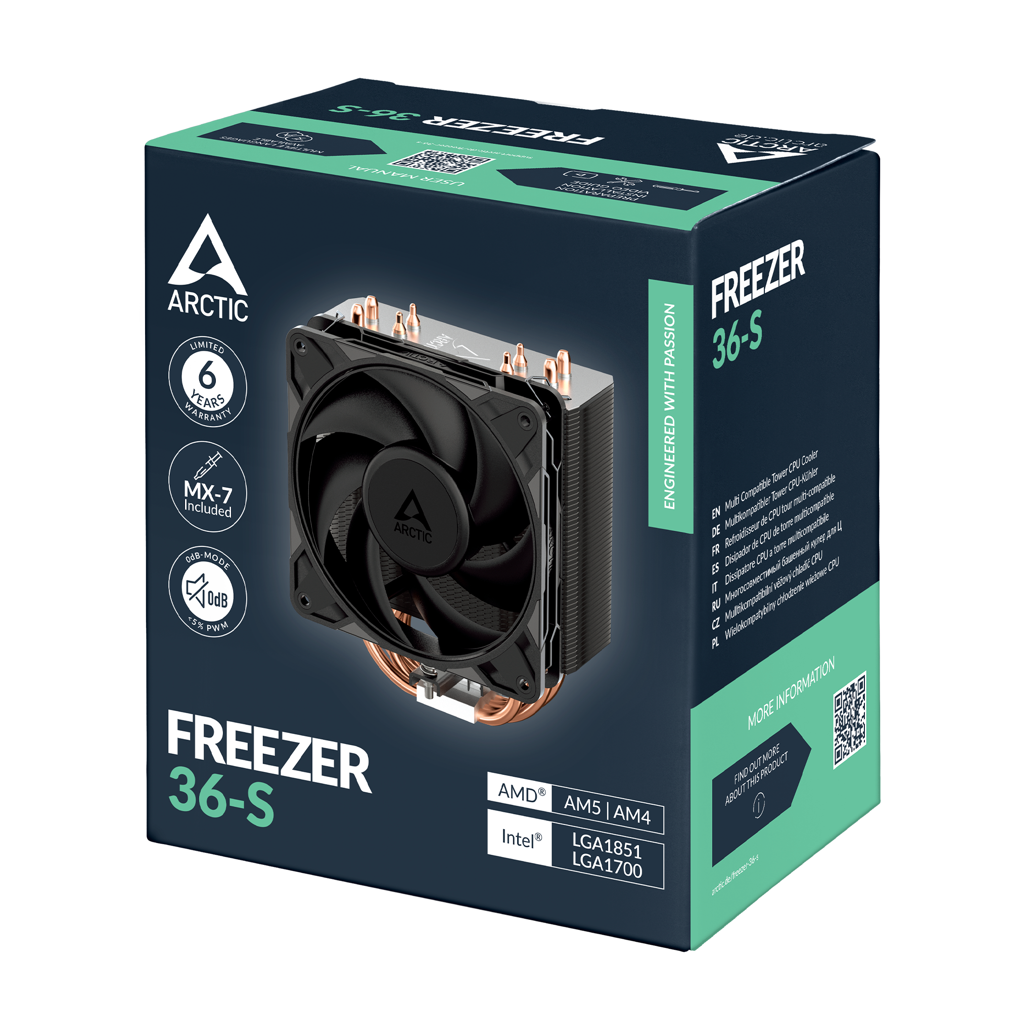 Охладител за процесор ARCTIC Freezer 36-S  - ACFRE00194A thumbnail 6