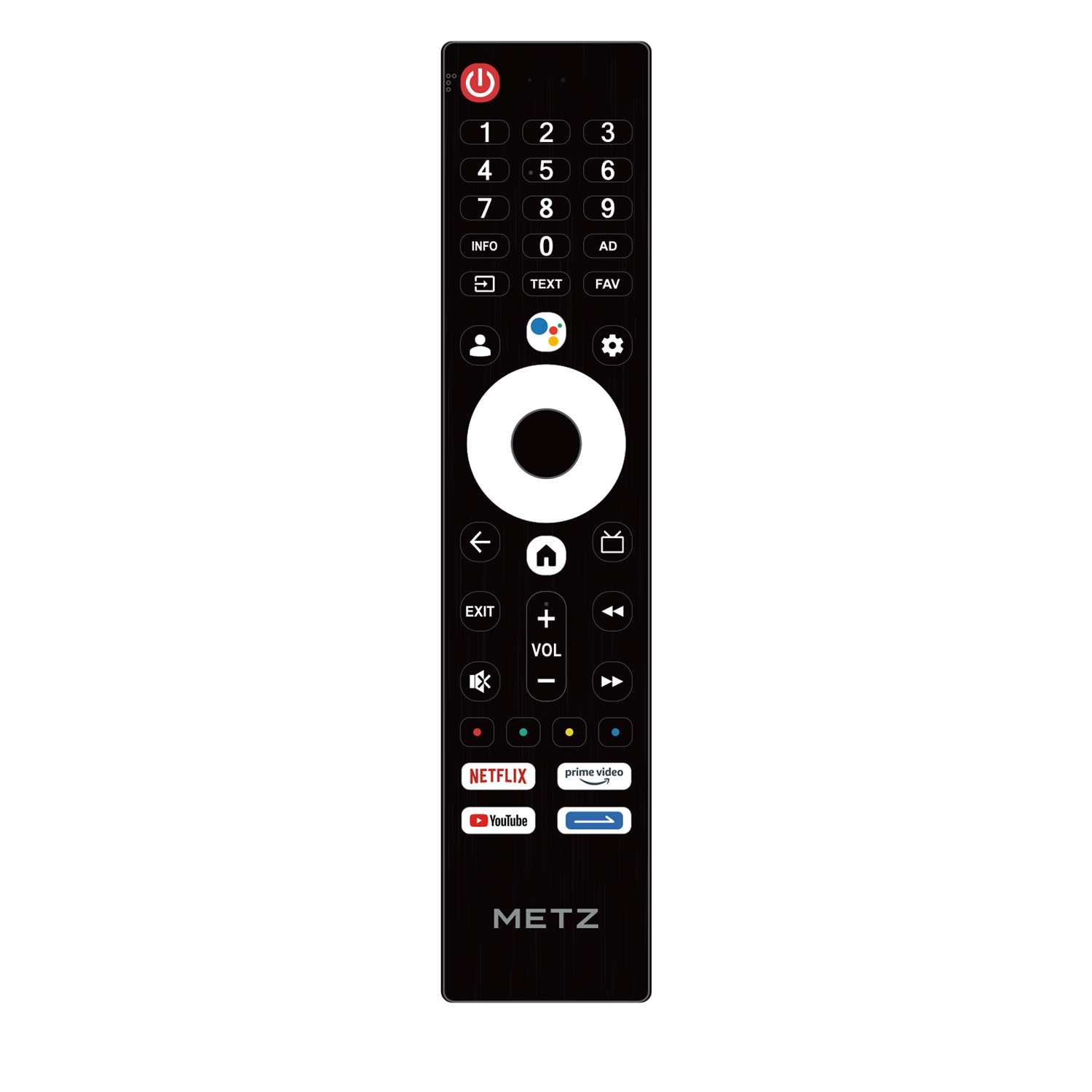 METZ Телевизор 43" 43MQF7500Z UHD 4K QLED SMART TV, Google TV, Клас G thumbnail 6