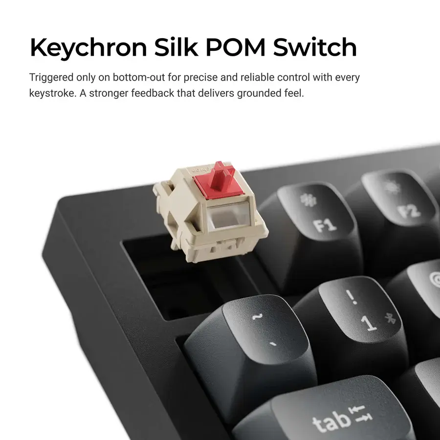 Безжична механичка клавиатура Keychron V1 Ultra 8K - Silk POM Switch Brown thumbnail 3