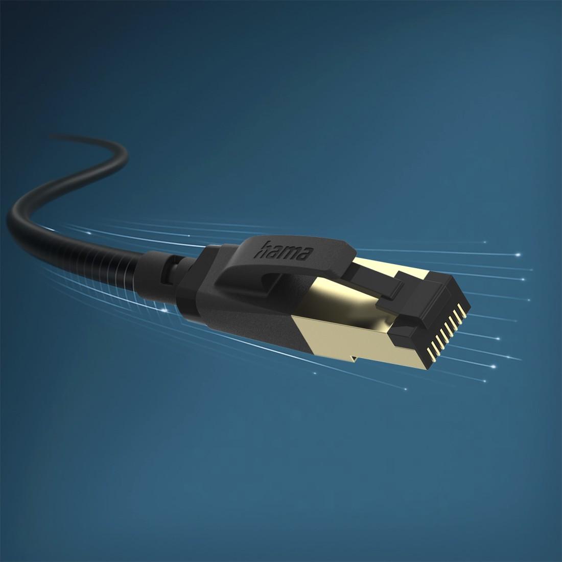 Мрежов пач кабел cat.8 S/FTP, 40Gbit/s, екраниран, 3м thumbnail 4