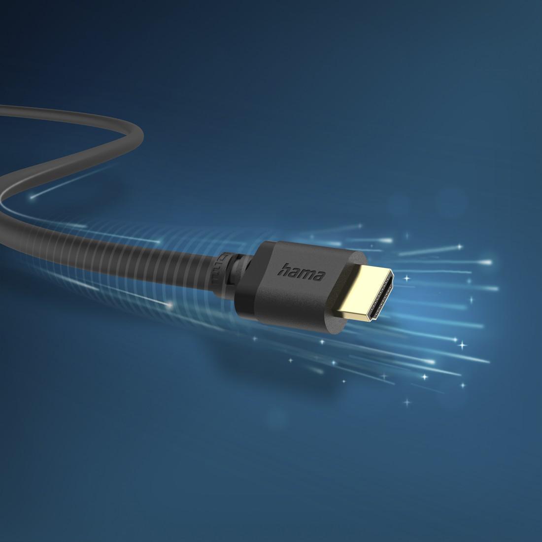 Кабел HDMI - HDMI Ultra HD, 8K, 48 Gbit/s, Ethernet, позл.конектори, 1 м thumbnail 5