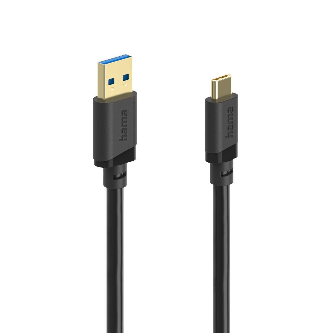 Кабел USB-C - USB-A 3.2 Gen.1 мъжко, 1.5 м, 5 GBit/s thumbnail 1