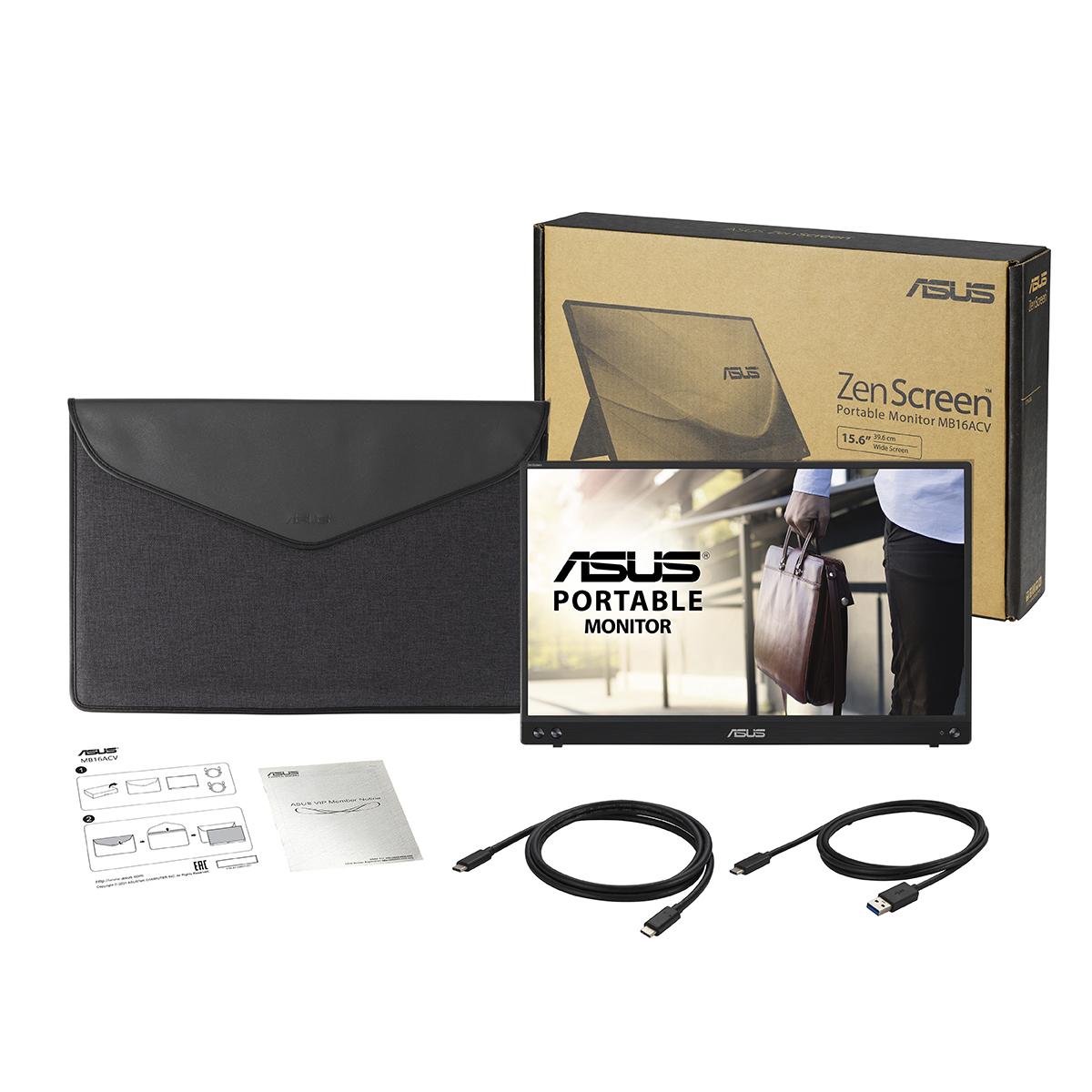 Монитор ASUS ZenScreen MB16ACV, 15.6" FHD (1920x1080) IPS thumbnail 6