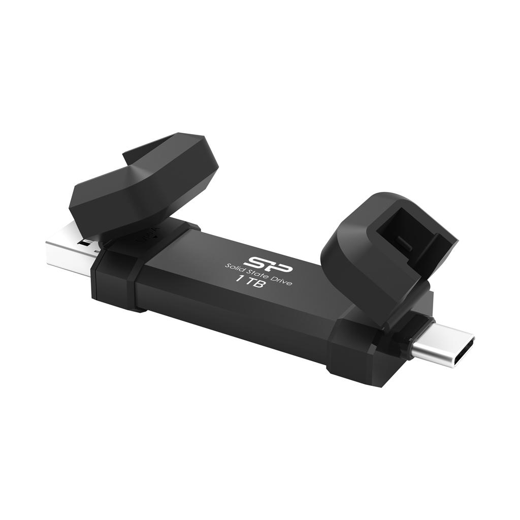 Външен SSD Silicon Power DS72 Black, 1TB thumbnail 1