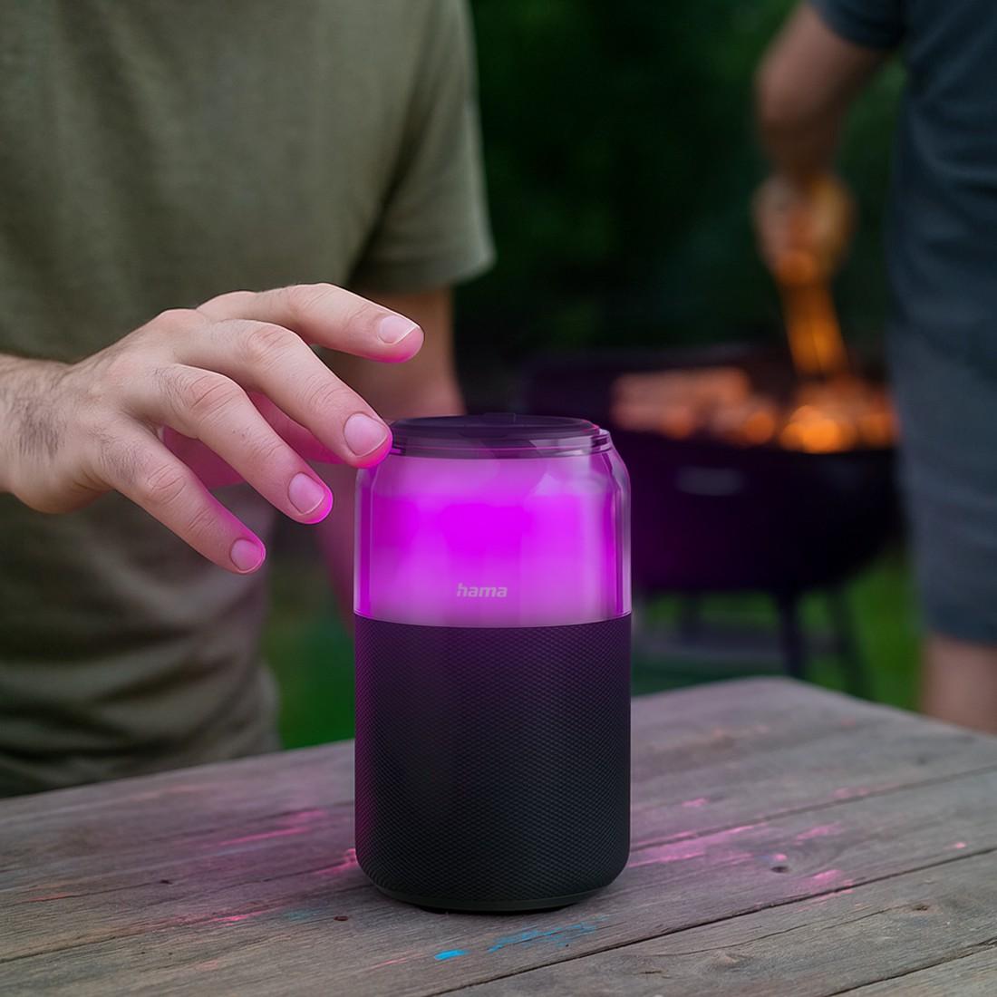 HAMA Блутут колонка "Can Speaker" 5 W, 4 LED режима на осветление thumbnail 3
