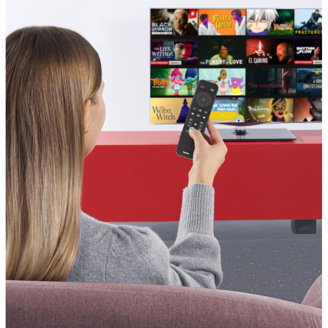 HAMA Дистанционно управление за TV + Netflix, Prime Video, бутони Disney+, програмируемо thumbnail 3