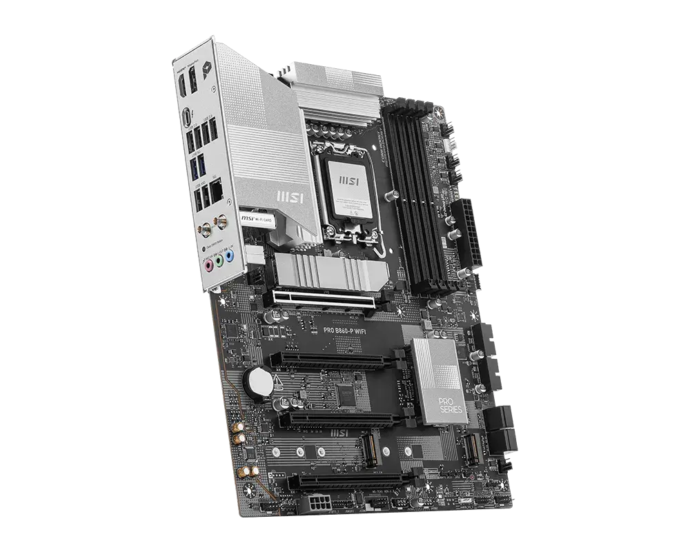 Дънна платка MSI PRO B860-P WIFI 7, LGA 1851 thumbnail 2