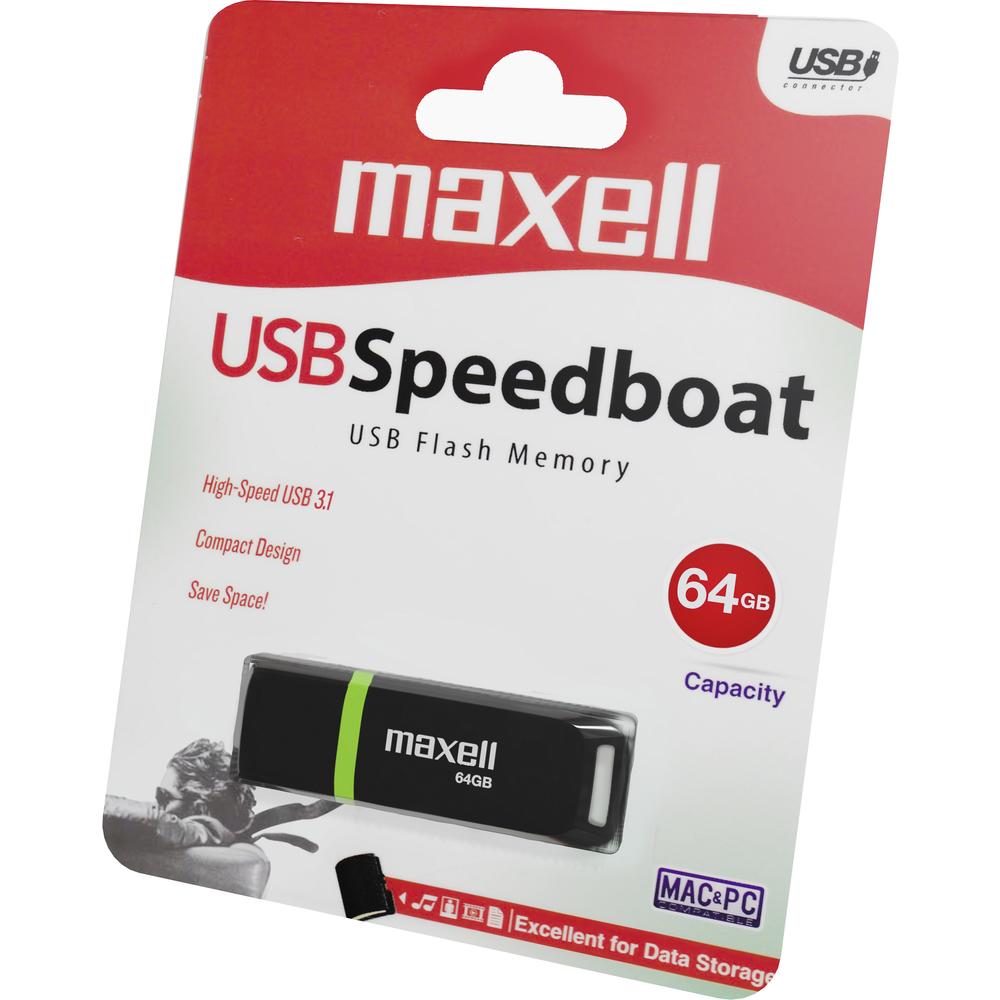 USB памет MAXELL SPEEDBOAT, 64GB thumbnail 1