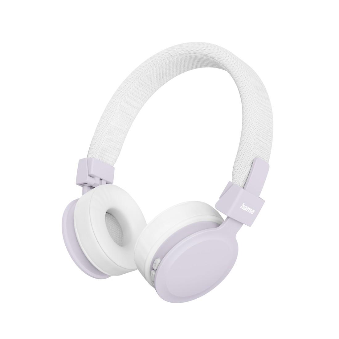 HAMA Слушалки с микрофон "Freedom Lit III"  Bluetooth, On-Ear, бял thumbnail 1