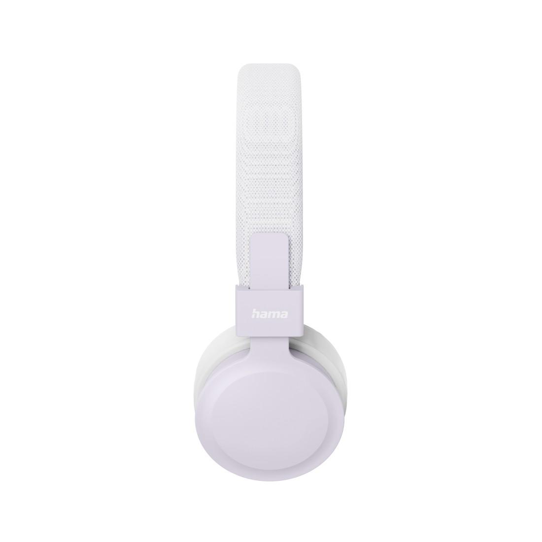 HAMA Слушалки с микрофон "Freedom Lit III"  Bluetooth, On-Ear, бял thumbnail 2