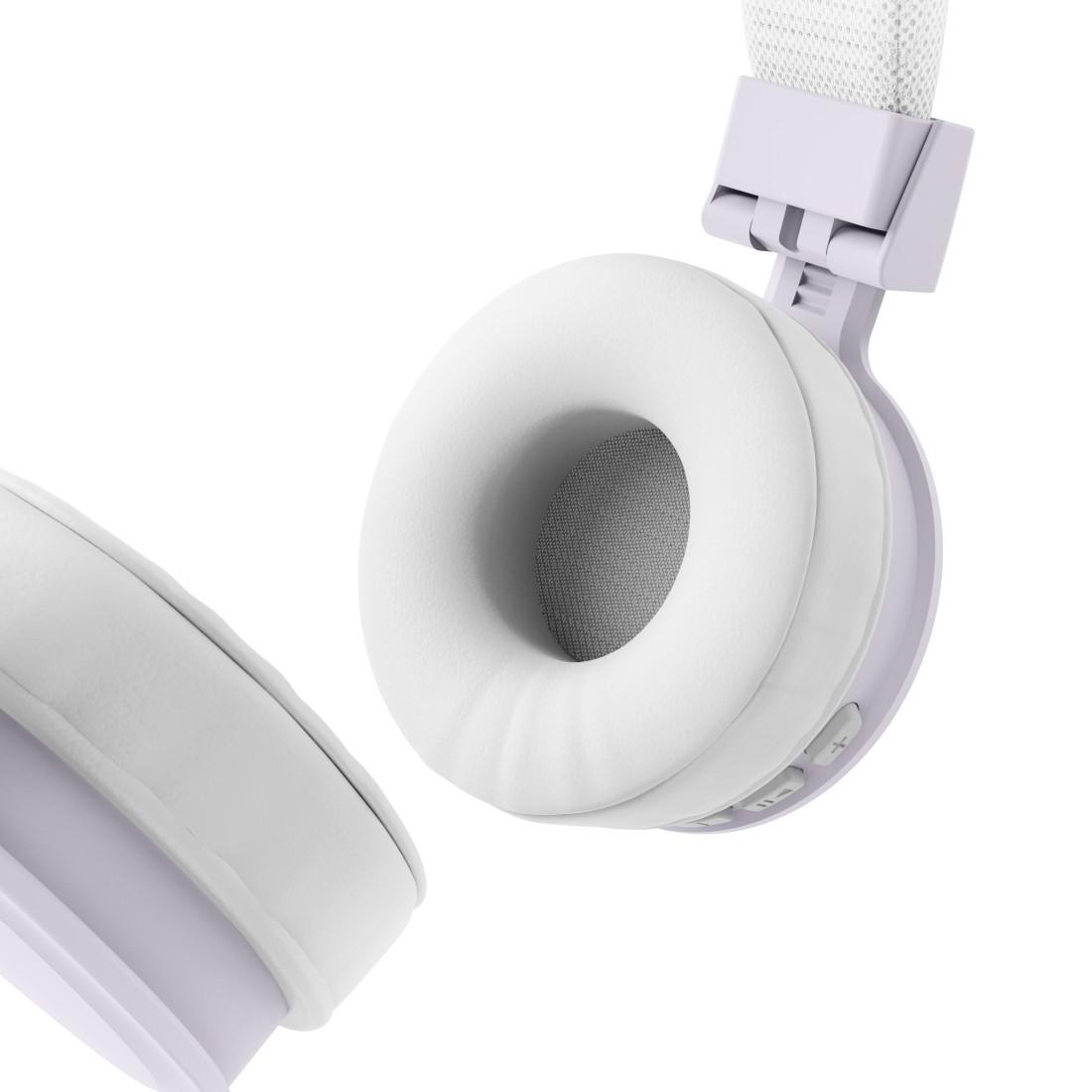 HAMA Слушалки с микрофон "Freedom Lit III"  Bluetooth, On-Ear, бял thumbnail 4