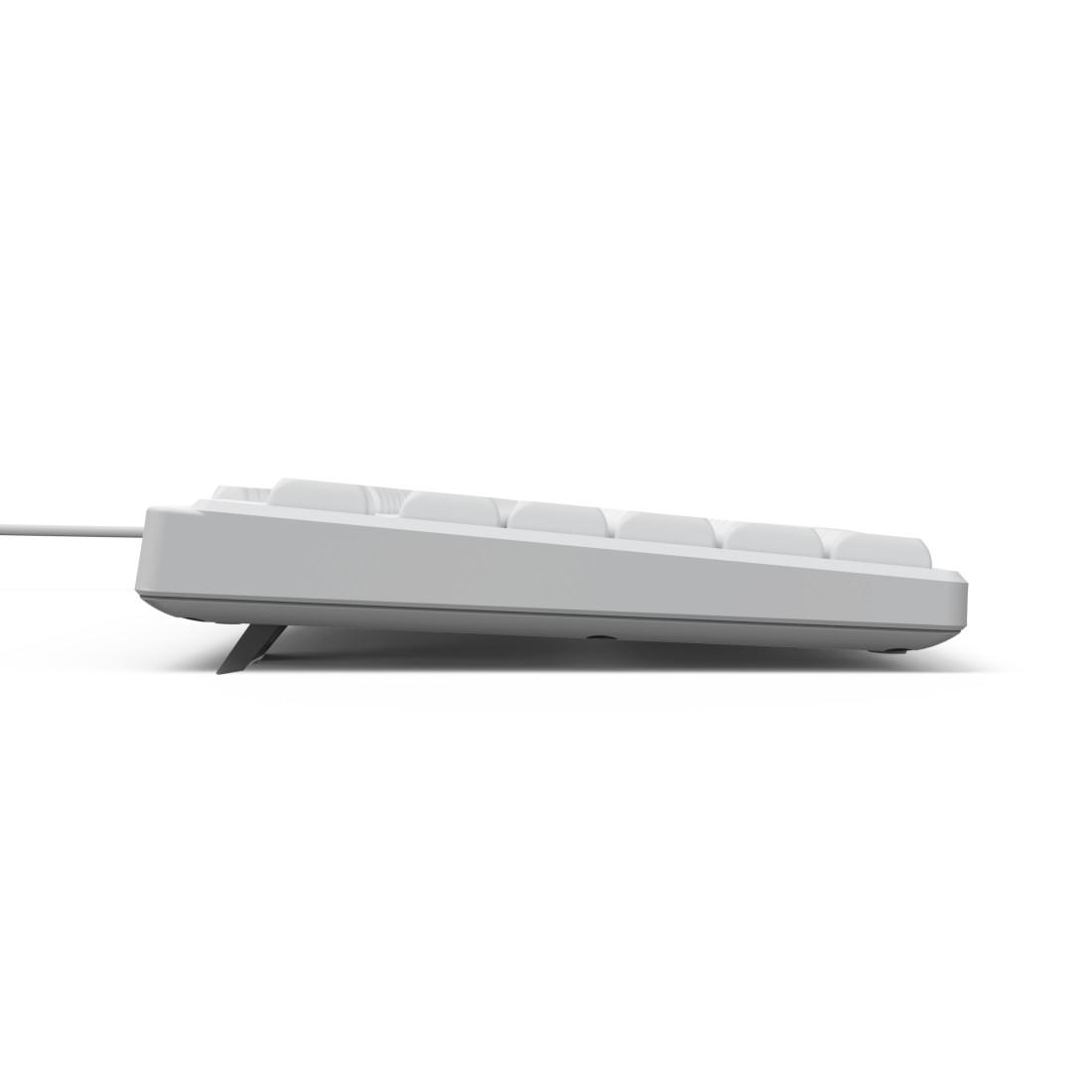 HAMA Жична клавиатура "CK-200", USB-A,USB-C, 8 мултимедийни клавиша, кирилизирана, бяла thumbnail 3