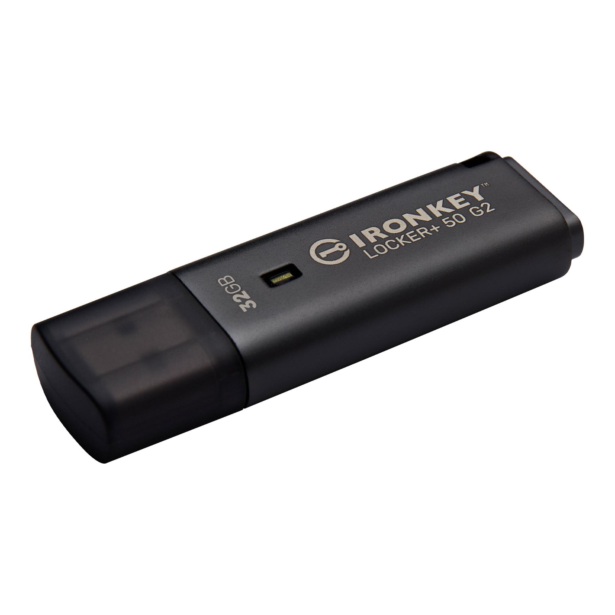 USB памет KINGSTON IronKey Locker+ 50 G2 - 32GB, XTS-AES 256-bit thumbnail 2