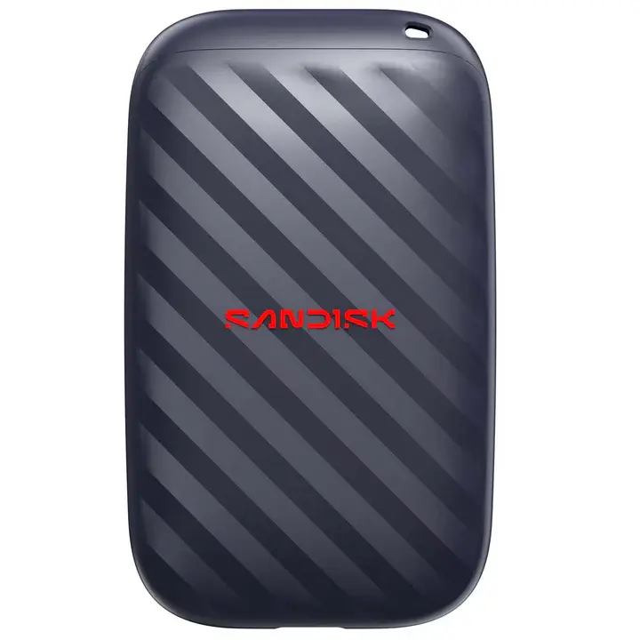 Преносим SSD диск Sandisk E10 1TB - Черен