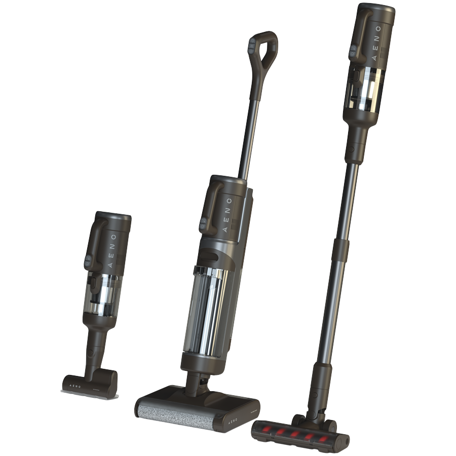 Aeno Cordless Transformer Vacuum Cleaner, Wet and Dry cleaning, 200W, 4000mAh; 14kPa; 21,6V, 2 rollers, autocleaning and drying thumbnail 1