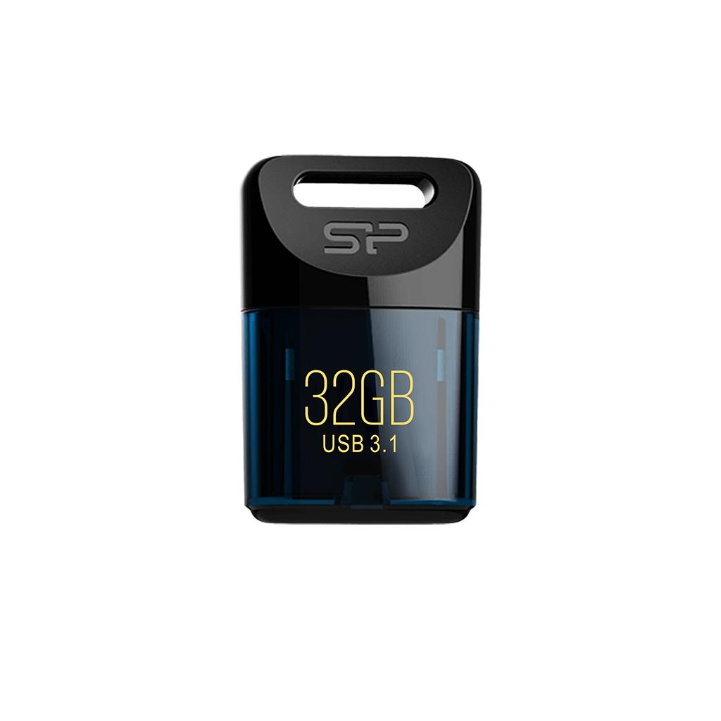 USB памет SILICON POWER Jewel J06 32GB,USB 3.0 тъмно синя