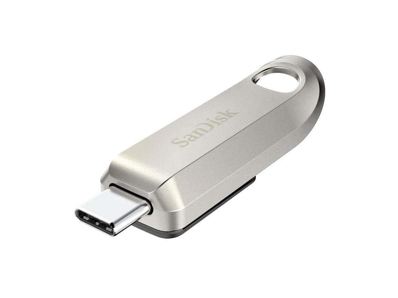 USB памет SanDisk Ultra Luxe, 256GB, USB 3.2 Gen 1, USB-C, Сребрист thumbnail 1