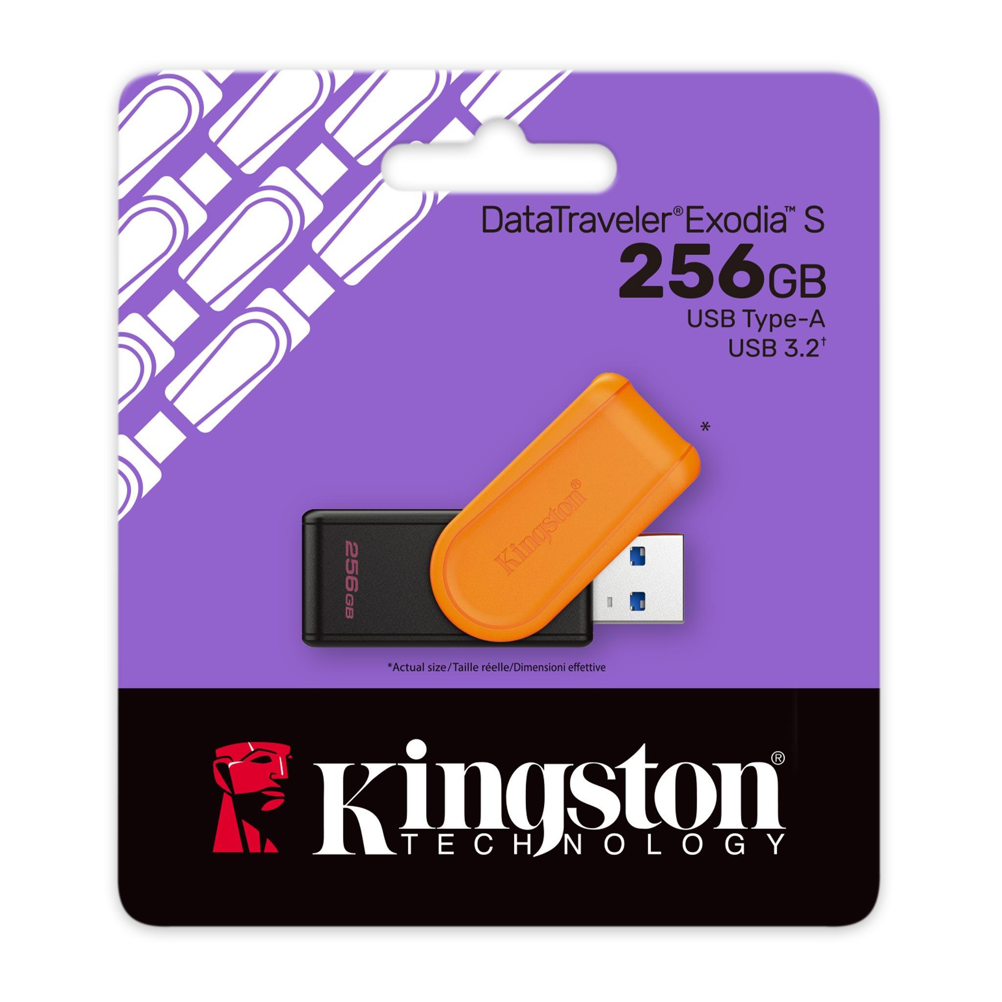 USB памет KINGSTON DataTraveler Exodia S 256GB thumbnail 2