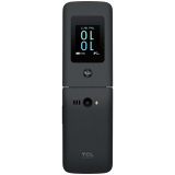 TCL ONETOUCH 4043 Flip Phone, 3.2'' Main + 1.77'' External Display, 2MP Camera, 4G VoLTE, Dual SIM, 1380mAh